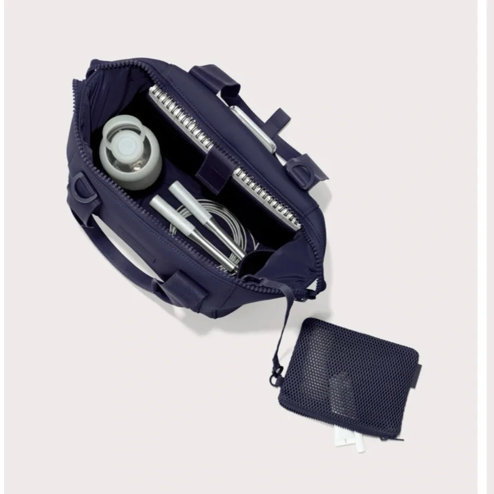 Dagne Dover-MEDIUM LANDON NEOPRENE CARRYALL BAG, Storm Color. NWOT. - Picture 7 of 9